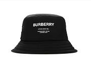 Burberry Horseferry Print Bucket Hat Black 8044081 - 1