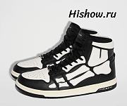 AMIRI Skel Top Hi White Black - 1