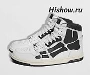 AMIRI Skel Top Hi White Black White - 1