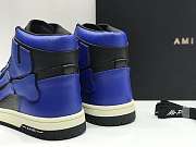 AMIRI Skel Panelled High Top Blue Black MFS002-013 - 3