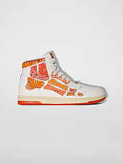 AMIRI Skel Panelled High Top Bandana Orange - 2