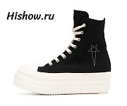 Rick Owens DRKSHDW High Star Black DU01B7800DMET1 - 1