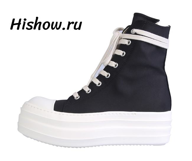 Rick Owens DRKSHDW Double Bumper High Black DS19F6803 MU 09 - 1