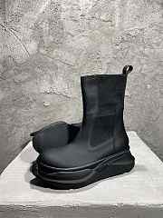 Rick Owens DRKSHDW Black Abstract Beetle Boots - 4