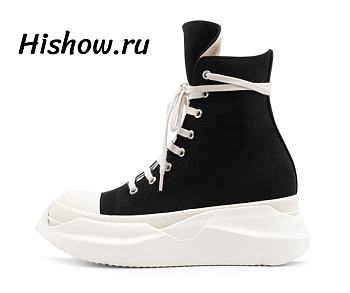 Rick Owens Abstract High Top Black Milk DU21S2840 TNAP 91111