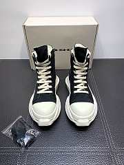 Rick Owens Abstract High Top Black Milk DU21S2840 TNAP 91111 - 4