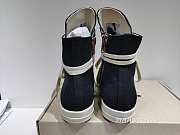 Rick Owens DRKSHDW Black Canvas High Top - 2