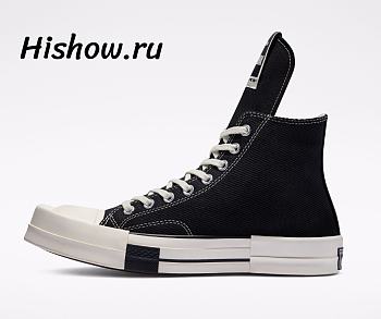 Converse TURBODRK Chuck Taylor All-Star 70 Hi Rick Owens DRKSHDW Black 172344C