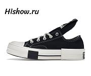 Converse TURBODRK Chuck Taylor All-Star 70 Low Rick Owens DRKSHDW Black - 1