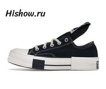 Converse TURBODRK Chuck Taylor All-Star 70 Low Rick Owens DRKSHDW Black