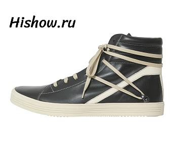 Rick Owens Geothrasher High Black Leather RU18S5864