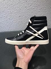 Rick Owens Geothrasher High Black Leather RU18S5864 - 5