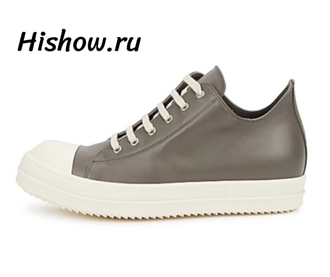 Rick Owens Strobe Low Top Taupe - 1