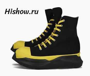 Rick Owens DRKSHDW High Abstract Canvas Yellow