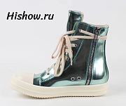 Rick Owens DRKSHDW High Top Green Metallic - 1