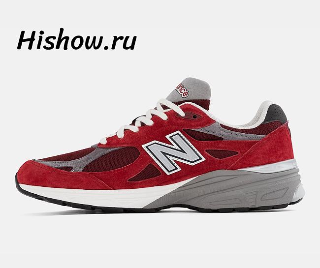 New Balance 990v3 MiUSA Teddy Santis Scarlet M990TF3 - 1