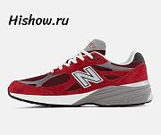 New Balance 990v3 MiUSA Teddy Santis Scarlet M990TF3 - 1