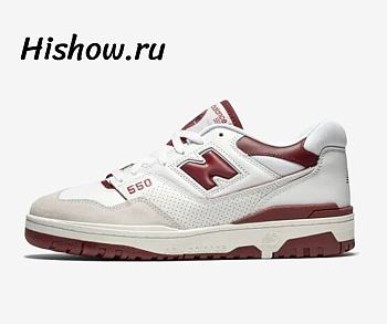 New Balance 550 Sea Salt Burgundy BB550LI1