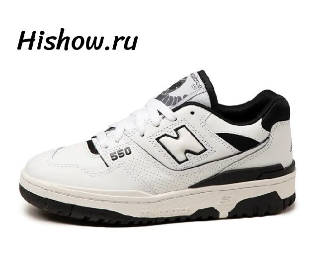 New Balance 550 White Black BB550HA1 - 1