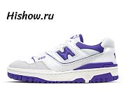 New Balance 550 White Purple BB550WR1 - 1