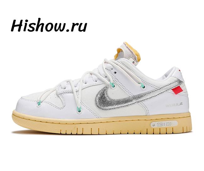 Nike Dunk Low Off-White The 50 White DM1602-107 - 1