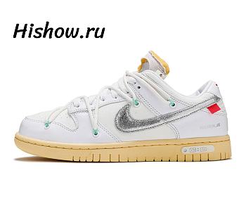 Nike Dunk Low Off-White The 50 White DM1602-107