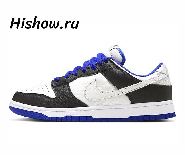 Nike Dunk Low White Black Royal FD9064-110 - 1