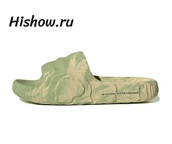 Adidas Adilette 22 Slides Magic Lime St Desert Sand GY1597