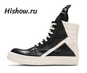 Rick Owens Geobasket High Top Black And Milk - 1