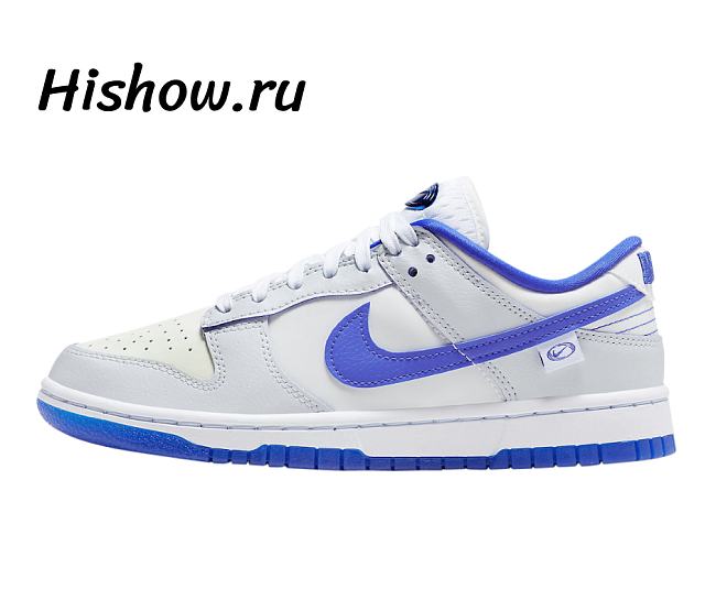 Nike Dunk Low Worldwide White Blue FB1841-110 - 1