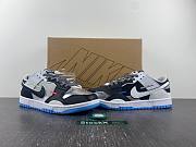 Nike Dunk Low Scrap Black Neutral Grey University Blue White DN5381-001 - 6