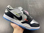 Nike Dunk Low Scrap Black Neutral Grey University Blue White DN5381-001 - 2