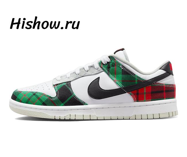 Nike Dunk Low Tartan Plaid DV0827-100 - 1