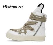 Rick Owens Tonal Tecuatl Geobasket White - 1