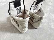 Rick Owens Tonal Tecuatl Geobasket White - 2