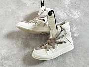 Rick Owens Tonal Tecuatl Geobasket White - 3