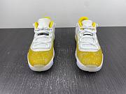 Air Jordan 11 Low Yellow Snakeskin AH7860-107 - 6