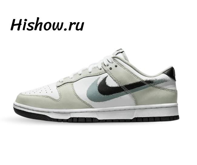 Nike Dunk Low Stencil Swoosh FD0661-100 - 1