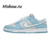 Nike Dunk Low Retro Fleece Swoosh Worn Blue FB1871-011 - 1