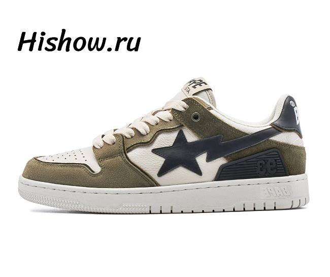 A Bathing Ape Bape SK8 Sta Olive (2022) - 1I70-191-009 - 1