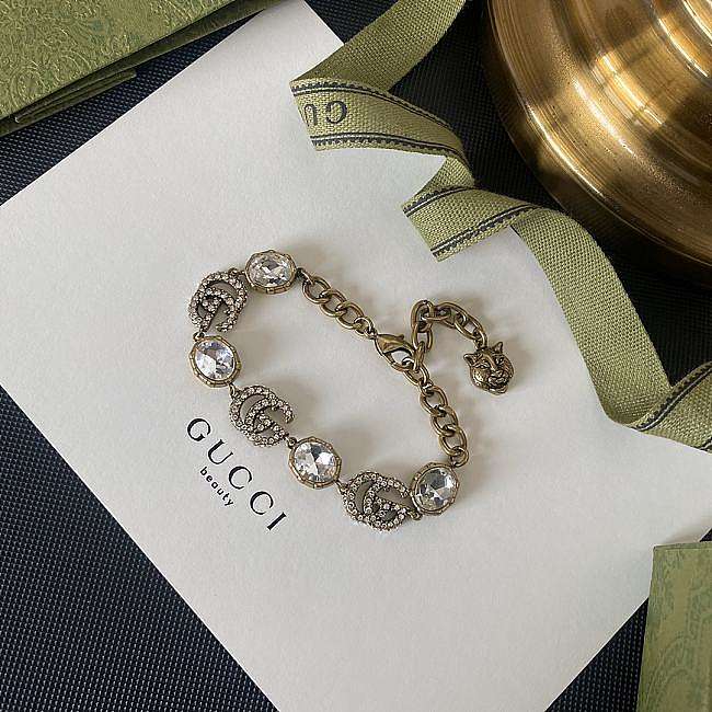 Gucci Antique Gold Bracelet - 1