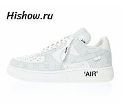 Louis Vuitton Nike Air Force 1 Low By Virgil Abloh Grey AEU3BM16M691 - 1