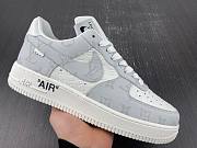 Louis Vuitton Nike Air Force 1 Low By Virgil Abloh Grey AEU3BM16M691 - 2