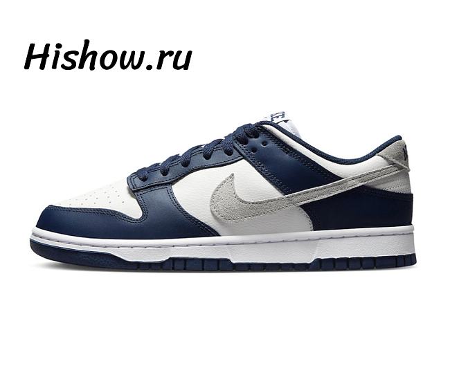 Nike Dunk Low Summit White Midnight Navy FD9749-400 - 1