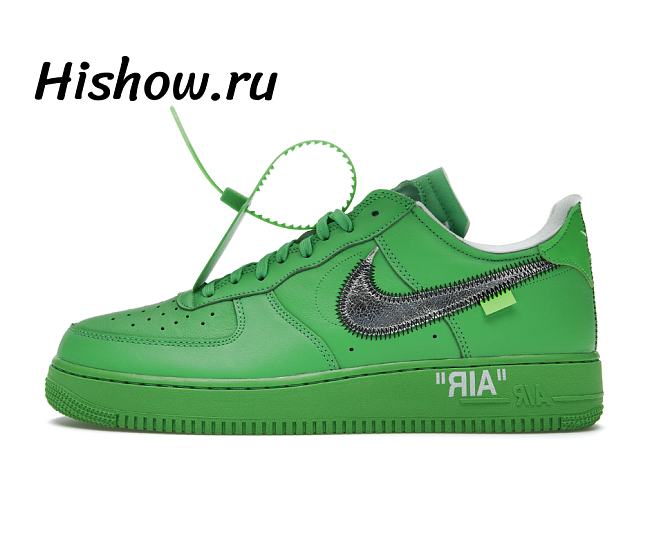 Nike Air Force 1 Low Off-White Light Green Spark DX1419-300 - 1