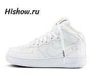 Louis Vuitton x Nike Air Force 1 Mid White - 1