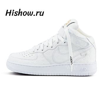 Louis Vuitton x Nike Air Force 1 Mid White