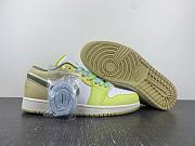 Air Jordan 1 Low Sail White Oil Green FD9906-131 - 2