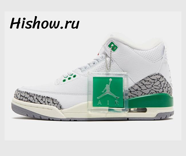 Air Jordan 3 Retro Lucky Green CK9246-136 - 1