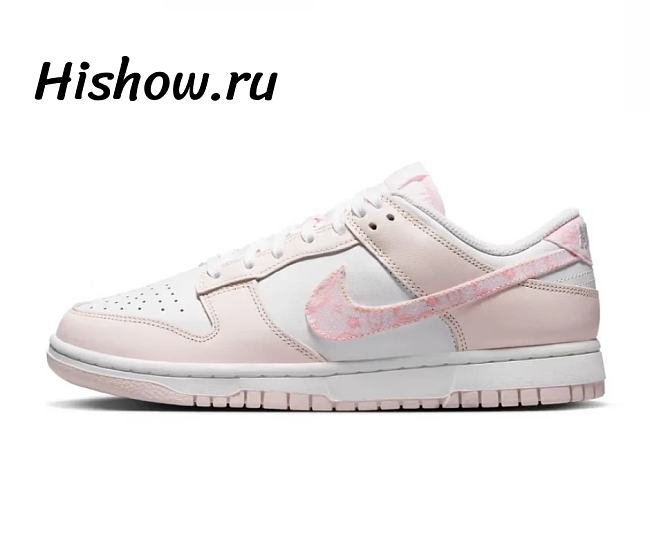 Nike Dunk Low Essential Paisley Pack Pink (Women's) FD1449-100 - 1